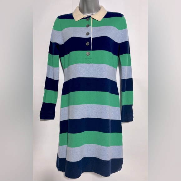 NWOT J Crew Cashmere Sweater-dress in stripe!!!